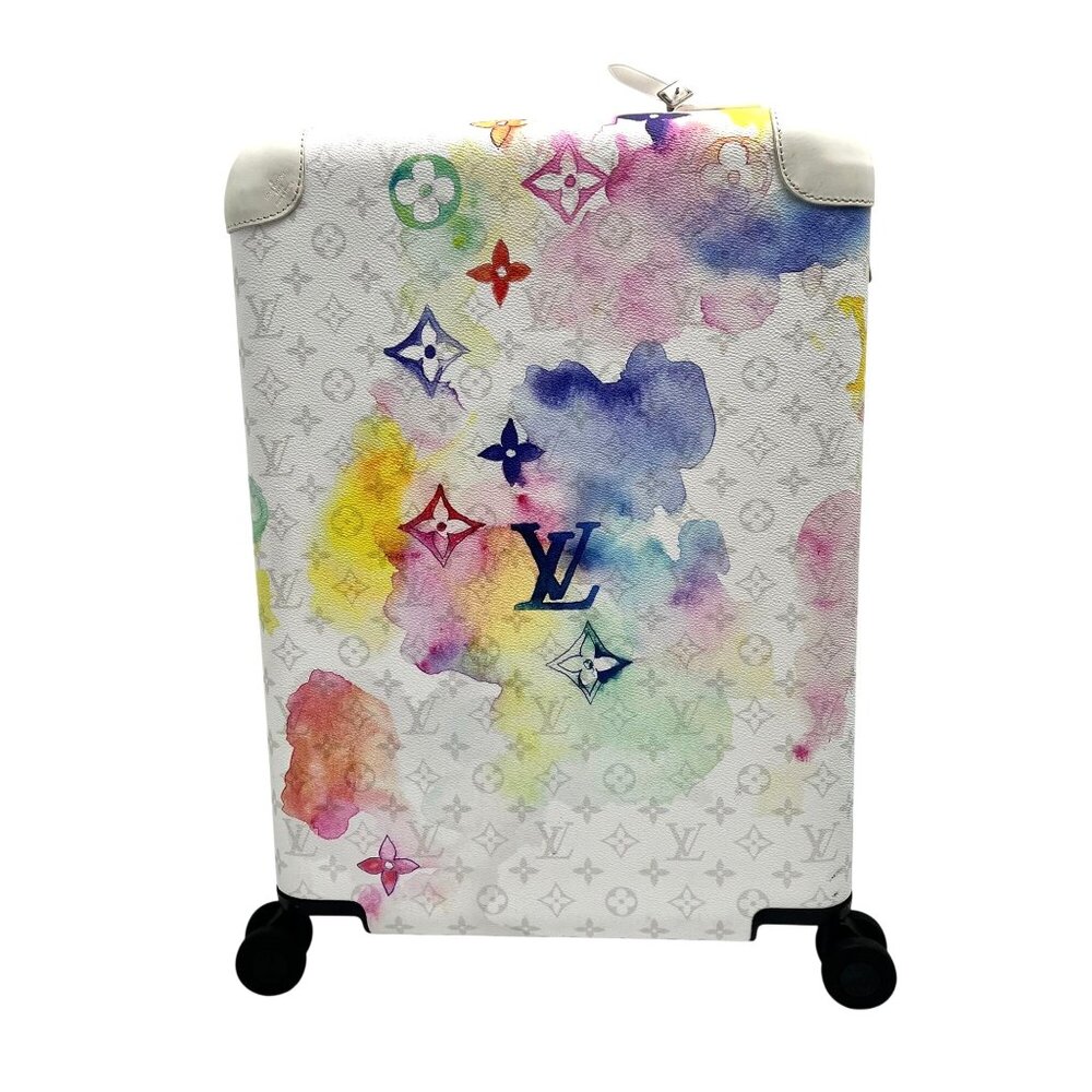 Louis Vuitton 55 Horizon Watercolor Rainbow Coated Canvas Rolling Luggage